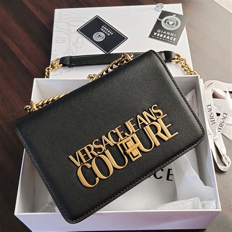 versace couture sling bag|versace clutch bags.